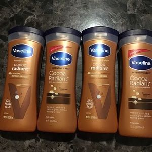 Set of 4 Vaseline intensive care